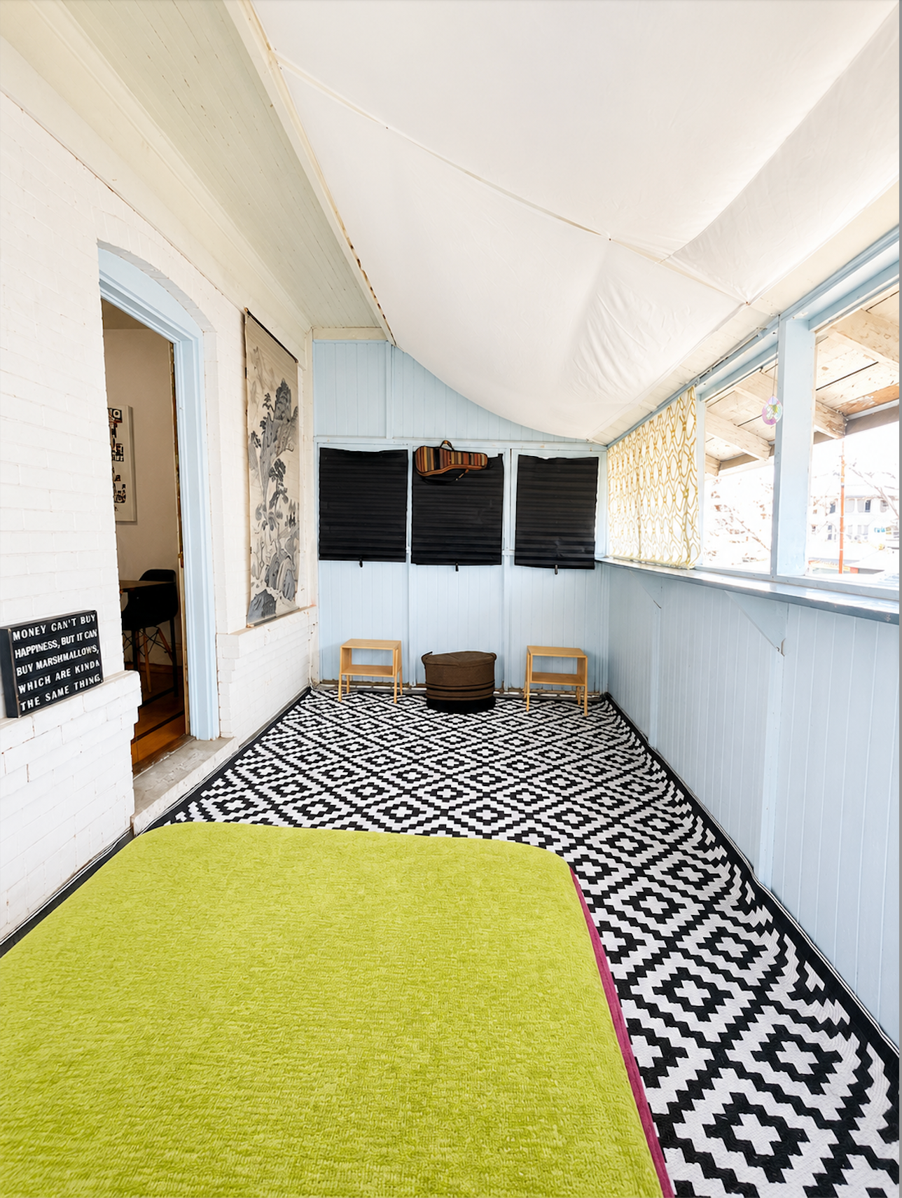 Room 5 | Private Porch, furnished room in Cheesman Park, Denver — photo 2