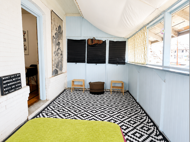 Room 5 | Private Porch, furnished room in Cheesman Park, Denver — photo 2