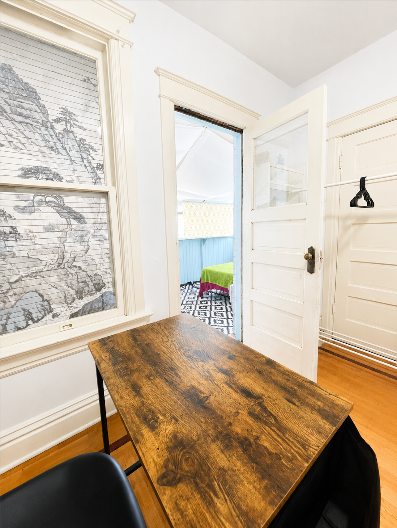 Room 5 | Private Porch, furnished room in Cheesman Park, Denver — photo 4